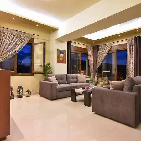 A Cozy Eco Villa By The Sea Gouves Exterior photo